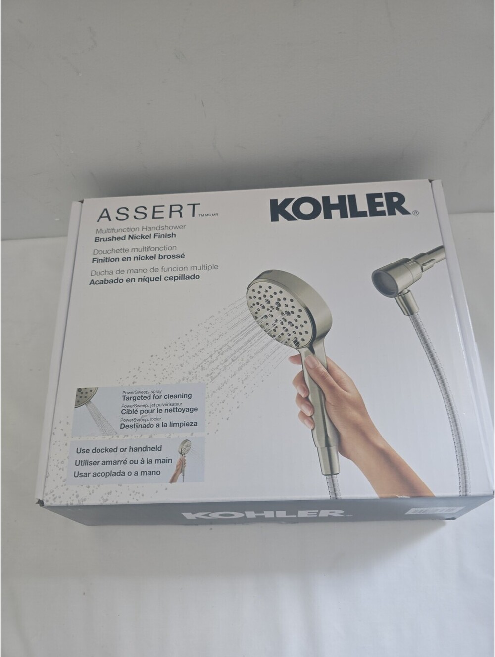 Kohler Assert Multifunction Handshower Brushed Nickel R38755-G-BN